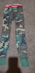 Supreme camo thermal pants